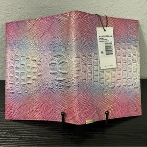 Brahmin Journal MULTI SUNDIAL Snake Print Leather NWT